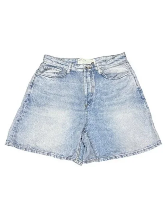 RAG & BONE Maya Printed Tencel Shorts Size 29 - Picture 2 of 6